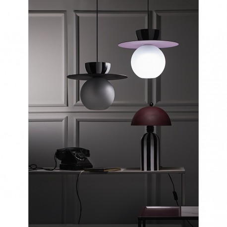 Светильник подвесной anniken, D36х28 см, лиловый