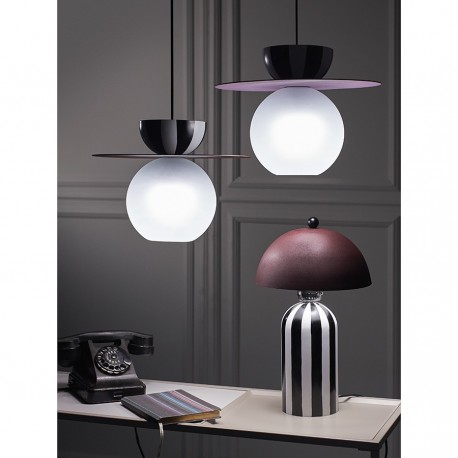 Светильник подвесной anniken, D36х28 см, лиловый