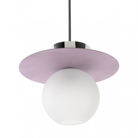 Светильник подвесной anniken, D36х28 см, лиловый