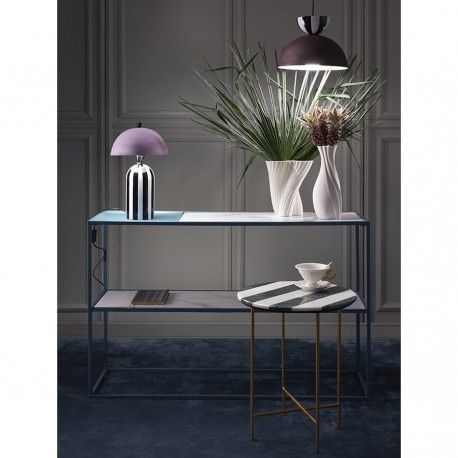 Светильник подвесной anniken, D36х28 см, сливовый