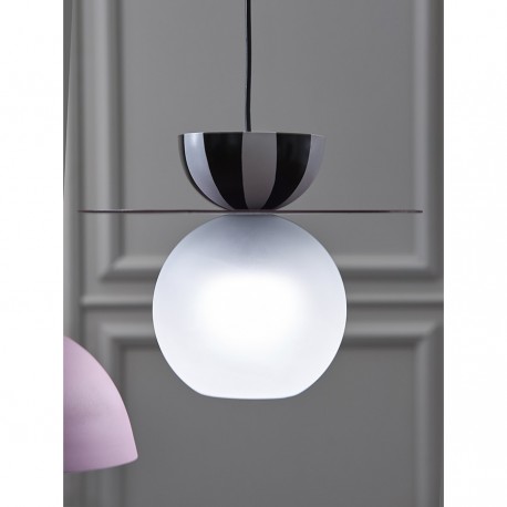 Светильник подвесной anniken, D36х28 см, сливовый