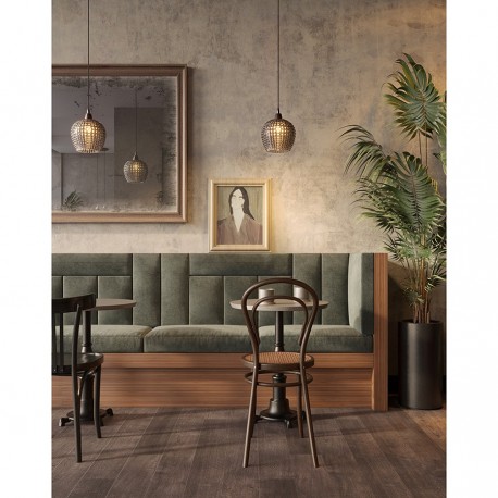 Светильник подвесной aurora, D20 см, серый