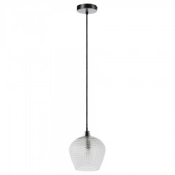 Светильник подвесной aurora, D24 см, прозрачный