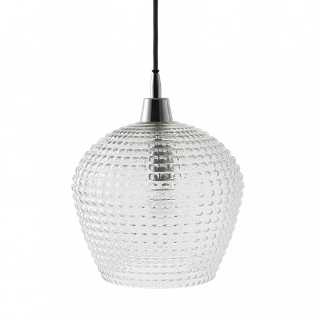 Светильник подвесной aurora, D24 см, прозрачный
