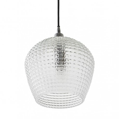 Светильник подвесной aurora, D24 см, прозрачный