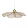 Светильник подвесной kamille, D46 см, бежевый