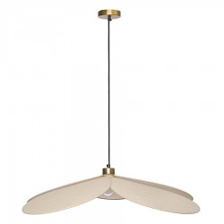 Светильник подвесной kamille, D79 см, бежевый