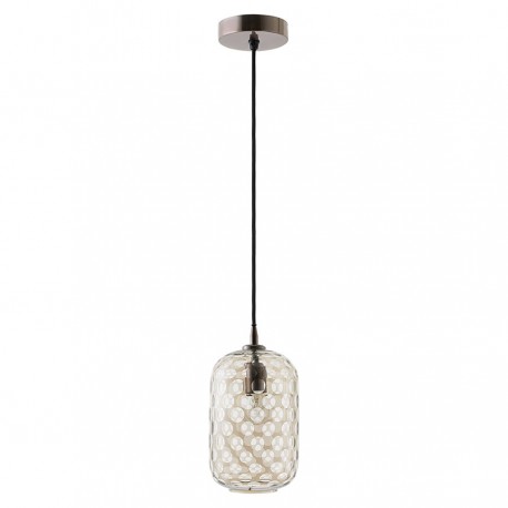 Светильник подвесной mystic aura, D17 см, коричневый