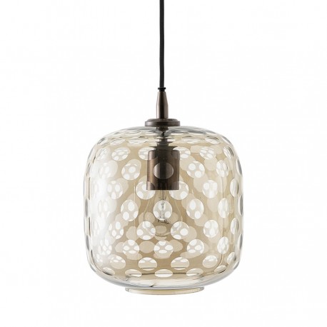 Светильник подвесной mystic aura, D20 см, коричневый