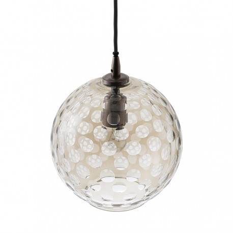 Светильник подвесной mystic aura, D22 см, коричневый