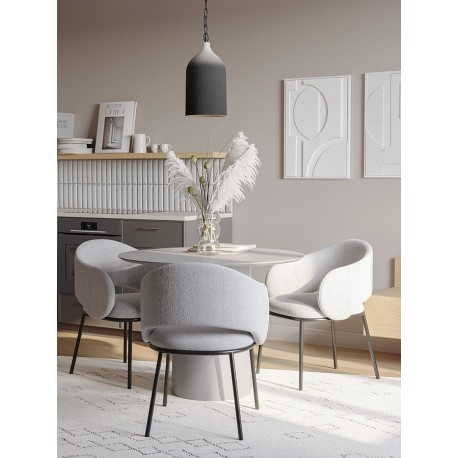 Светильник подвесной sustainable collection, D22х39 см, черный/белый