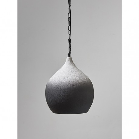 Светильник подвесной sustainable collection, D33х38 см, черный/белый