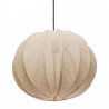 Светильник подвесной texture rib, D48 см, бежевый