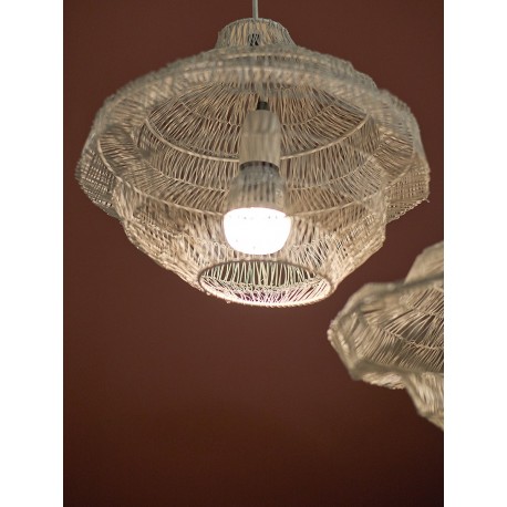 Светильник подвесной vinger, D34х35 см, бежевый