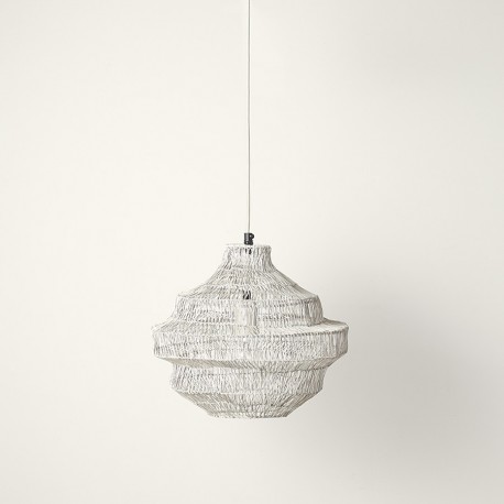 Светильник подвесной vinger, D34х35 см, бежевый