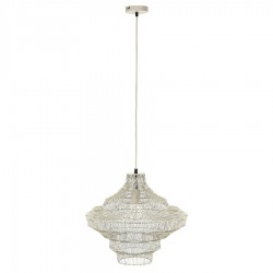 Светильник подвесной vinger, D45х50 см, бежевый