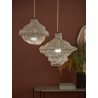 Светильник подвесной vinger, D45х50 см, бежевый