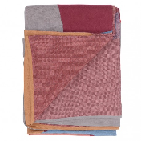 Плед из хлопка с авторским принтом из коллекции freak fruit, 130х180 см