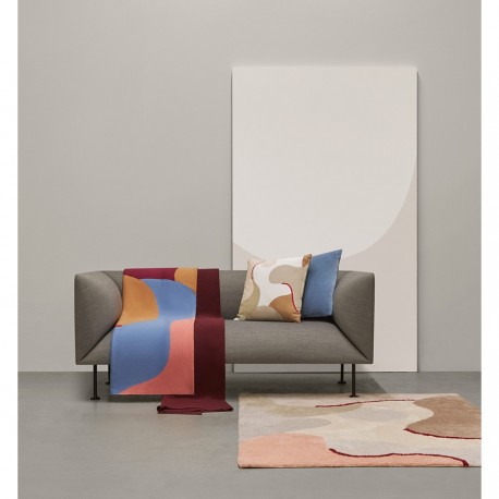 Плед из хлопка с авторским принтом из коллекции freak fruit, 130х180 см