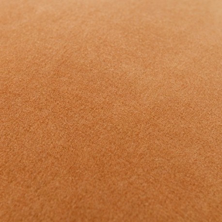 Чехол на подушку из хлопкового бархата коричневого цвета из коллекции essential, 45х45 см