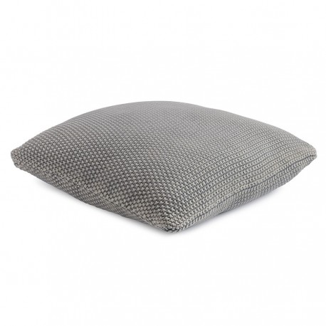 Подушка декоративная из стираного хлопка серого цвета из коллекции essential, 45х45 см