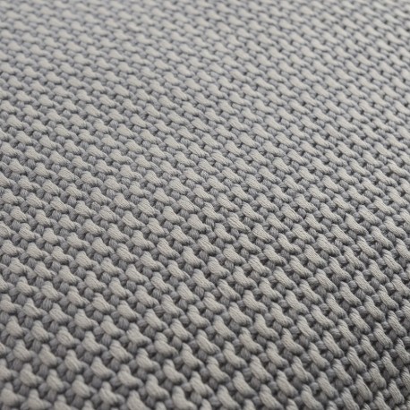 Подушка декоративная из стираного хлопка серого цвета из коллекции essential, 45х45 см