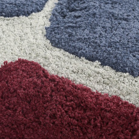 Чехол на подушку с рисунком tea plantation серо-синего цвета из коллекции terra, 45х45 см