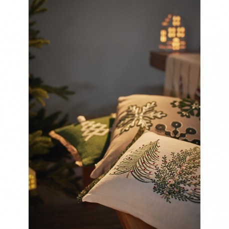 Подушка декоративная с вышивкой christmas tree из коллекции new year essential, 30х45 см