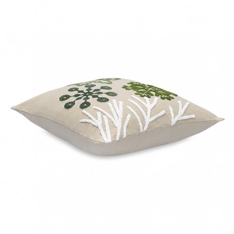 Подушка декоративная с вышивкой snow flakes из коллекции new year essential, 45х45 см