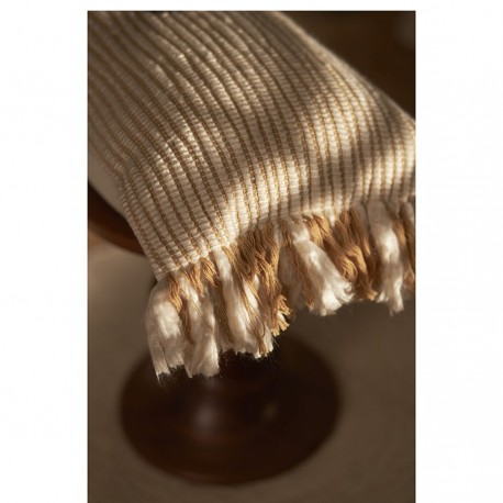 Чехол на подушку горчичного цвета clouds из коллекции ethnic, 35х60 см