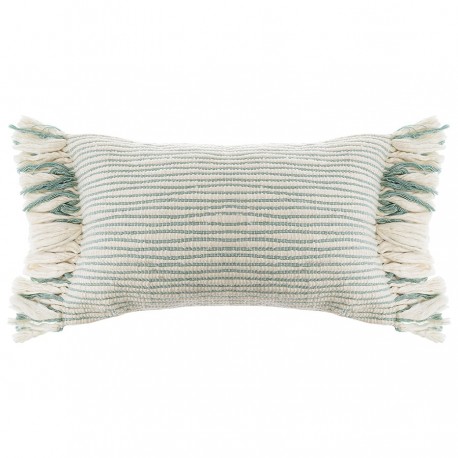 Чехол на подушку мятного цвета clouds из коллекции ethnic, 35х60 см