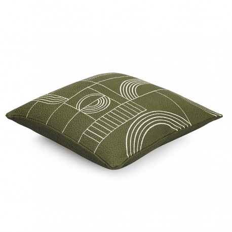 Подушка декоративная cave maze из коллекции ethnic, 45х45 см