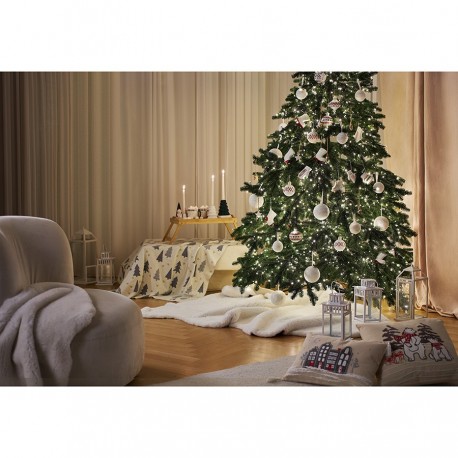 Подушка декоративная festive bears из коллекции new year essential, 45х45 см