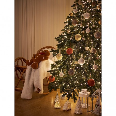 Подушка вязаная classy gingerbread из коллекции new year essential, 40х50 см