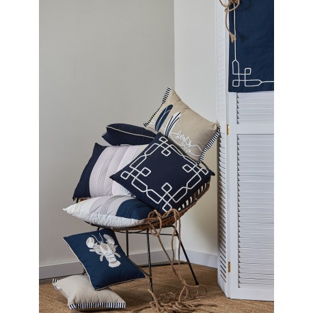 Подушка декоративная navy mood из коллекции sea treasures, 45х45 см