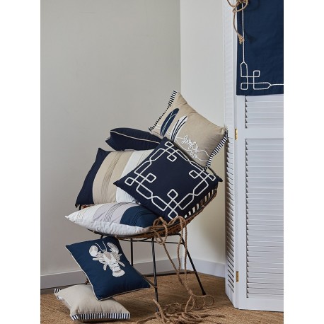 Подушка декоративная navy story из коллекции sea treasures, 45х45 см