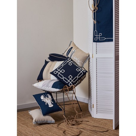 Подушка декоративная navy story из коллекции sea treasures, 45х45 см