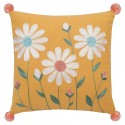 Подушка декоративная spring daisies из коллекции easter essential, 45х45 см