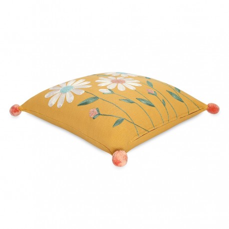 Подушка декоративная spring daisies из коллекции easter essential, 45х45 см
