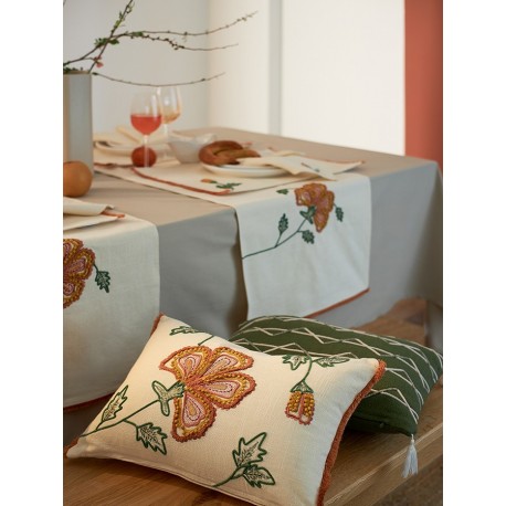 Подушка декоративная spring flower из коллекции ethnic, 30х45 см