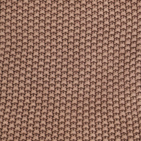 Плед из стираного хлопка цвета мокко из коллекции essential, 130x180 см