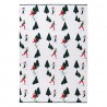 Плед из хлопка с новогодним рисунком let's ski из коллекции new year essential, 130x180 см