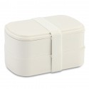 Ланч-бокс с приборами food time, 1 л, молочный