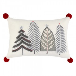 Чехол на подушку enchanted pines из коллекции new year essential, 30х45 см