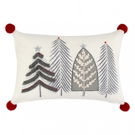 Чехол на подушку enchanted pines из коллекции new year essential, 30х45 см