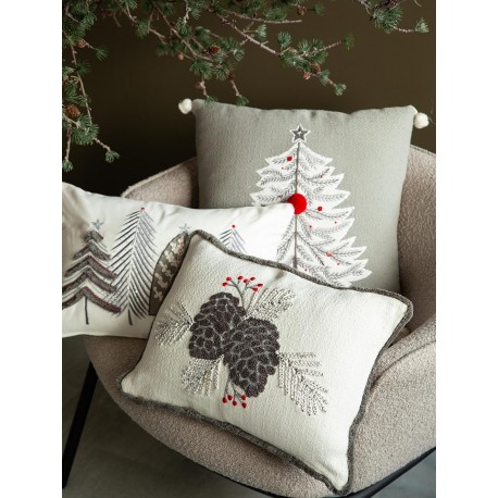 Чехол на подушку enchanted pines из коллекции new year essential, 30х45 см