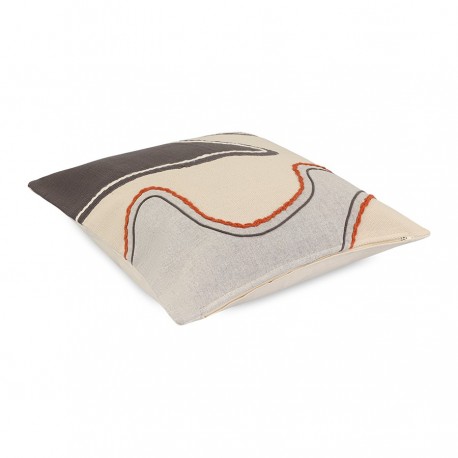 Чехол на подушку flowing stone из коллекции ethnic, 45х45 см