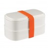 Ланч-бокс с приборами food time, 1 л, молочный