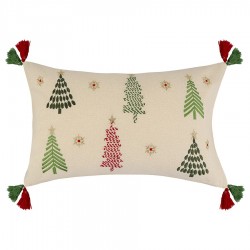 Чехол на подушку frozen pines из коллекции new year essential, 30х50 см