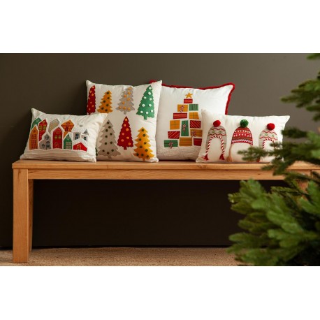 Чехол на подушку jolly forest из коллекции new year essential, 45х45 см